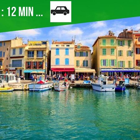 Cosy La Baie Des Anges - Plage La Ciotat - Classe 3 Etoiles Apartment Exterior foto